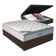 Cama + Box Com Baú Casal E Colchão Freedom Ortobom D33 Marrom