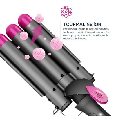 Modelador Triondas Britânia 190W Tourmaline BECE17 Bivolt