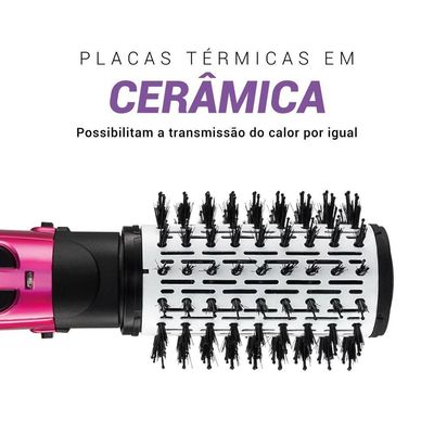 Escova Rotativa Philco 1100W 2 rotações Beauty Shine  220V