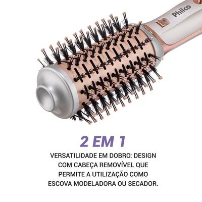 Escova Secadora Philco Bivolt 1300W PES32 Bivolt