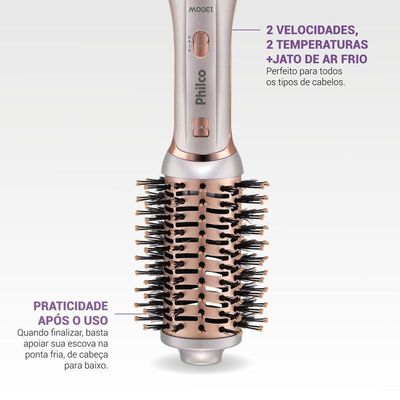 Escova Secadora Philco Bivolt 1300W PES32 Bivolt