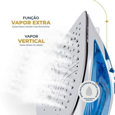 Ferro de Passar a Vapor Britânia  Base Antiaderente  110V