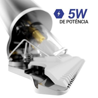 Cortador De Cabelos Philco Pcre1 Sem Fio+Display Led Bivolt