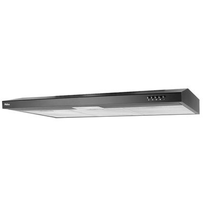 Depurador E Exaustor Preto Philco 80cm  3 Velocidades 110V