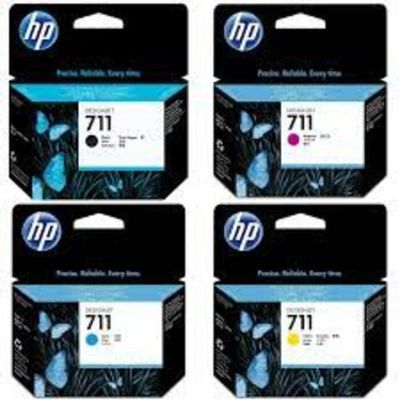 Cartucho Hp 711 Kit 4 Cores