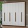 Guarda-roupa Casal 8 Portas Batentes Netuno Madesa Rustic