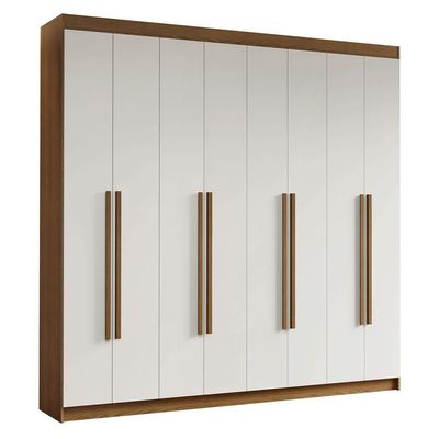 Guarda-roupa Casal 8 Portas Batentes Madesa
