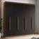 Guarda-roupa Casal 8 Portas Batentes Venus Madesa Rustic