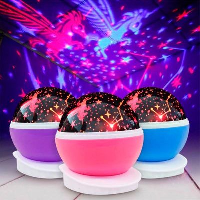 Luminaria Projetor Estrela 360 Galaxy Star Master Lilás