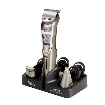 Aparador De Pelos Philco Multigroom 8 Em 1 5W PAP16 Bivolt