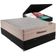 Cama Box Baú E Colchão Airtech Springpocket Molas Ensacadas Viúvo Ortobom Viúvo Preto
