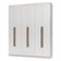 Guarda-roupa Casal 6Portas Batentes Netuno Madesa