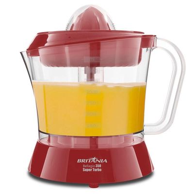 Espremedor De Frutas Britânia Bellagio 350 Turbo  110V