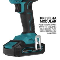 Parafusadeira Philco  Maleta + Fenda e Philips 21V Bateria