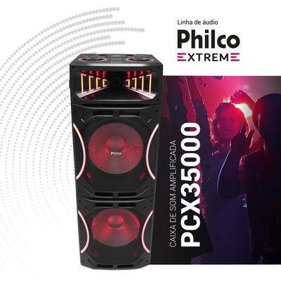 Caixa De Som Amplificada 3500W Philco Connection - Bivolt