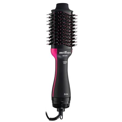 Escova Secadora Britânia 4 Em 1 1300W BEC02PR Bivolt