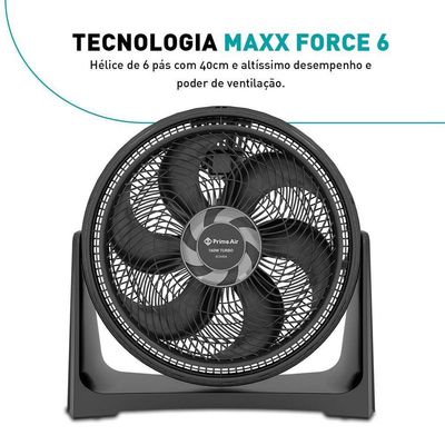 Ventilador Circulador Prime Air 3 Velocidades 160W  110V