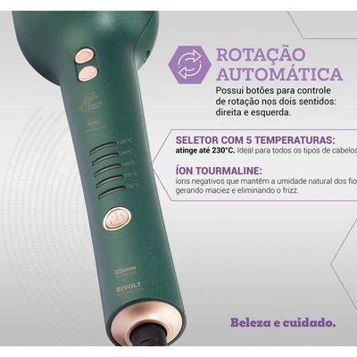 Modelador de Cachos Philco Bivolt Rotação Automática  Bivolt