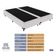 Cama + Box Airtech Colchão Ortobom Queen 158cm Branco
