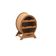 Mini Adega Mdf Oval Para 4 Garrafas