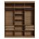 Guarda-roupa Casal 6 Portas Batentes Madesa