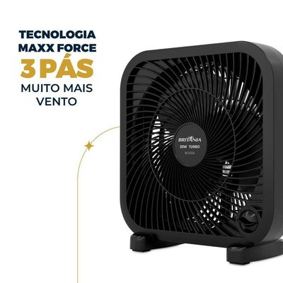 Ventilador Circulador Britânia 30W 3 Velocidades BCA25A - 220V