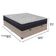 Kit Casal Cama Bege Box Baú Colchão Extra Firme Ortobom D45