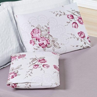 Jogo De Cama Avere Casal Padrão 03 Peças - Lilac - Alta Qualidade!
