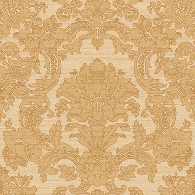 Papel de Parede Tradizioni Damask Amarelo 33342