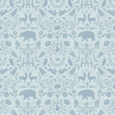 Papel de Parede MiniMe Infantil Azul 17143