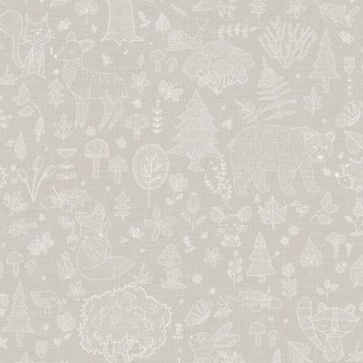 Papel de Parede Happy Infantil Bege 14807