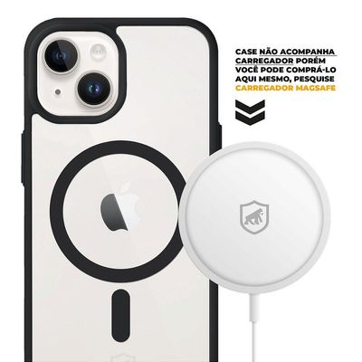 Capa MagSafe para iPhone 13 Mini - Preta - Gshield