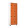 Armário Roupeiro Aço 8 Portas Academia Guarda Volume Ea702 Laranja