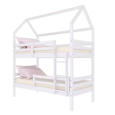 Beliche Casinha Solteiro Slim Rb Grade Branco