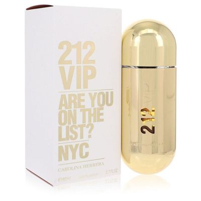 Perfume Feminino 212 Vip Carolina Herrera 80 Ml Eau De Parfum