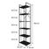 Estante Alta C/06 Prateleiras 185x45x33cm Yon Preto Tx/est.preta Preto Tx/est.preta