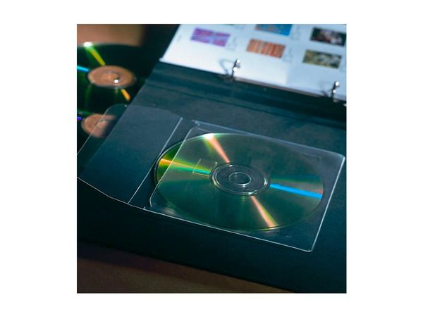 Bolsas Auto Adesivas para Cd com Aba - 127x127mm