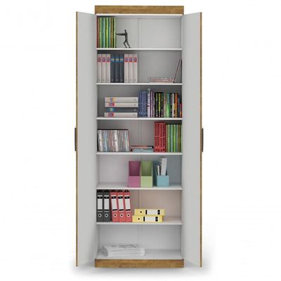 Organizador Delta 2 Portas Para Livros E Materiais Diversos - Freijo