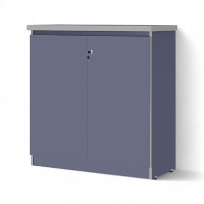Armário Balcão 02 Portas Doubler Azul