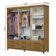 Guarda Roupa Casal D22 6 Portas 6 Gavetas Carioca Móveis Cinamomo