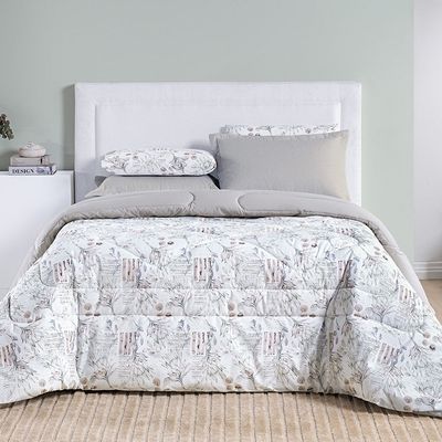 Coberdrom Edredom Sensuale King Protea - 80% Algodão, 20% Poliéster