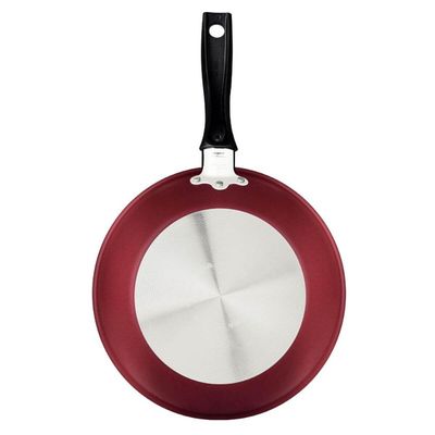 Frigideira Tramontina Turim Alumínio 30cm 2,5L Vermelha Antiaderente Starflon Max