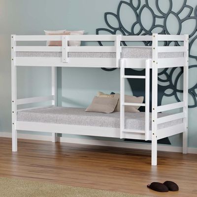 Beliche Infantil Eco Madeira Maciça Branco