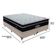 Cama + Box Colchão King Com Molas Ensacadas Ortobom Europillow Elegant Bege