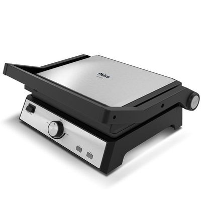Grill Philco 2 Em 1 Chapas Removíveis E Abertura 180°  220V