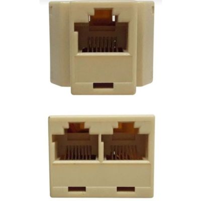 Duplicador Rj45 1 X 2 Saídas Só Funciona 1 De Cada Vez