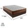 Cama Box Casal E Colchão Ortopédico Star Molas - Marrom