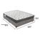 Cama Box Cinza E Colchão Iso100 Espuma D33 Casal Ortobom