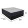 Cama + Box Com Baú Viúva Colchão Ortobom D45 Firme Airtech Preto