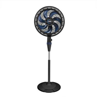 VENTILADOR DE COLUNA ARNO X-TREME 7, 40 CM 7 PÁS 150W VE7C 220V Preto com Azul / 220V